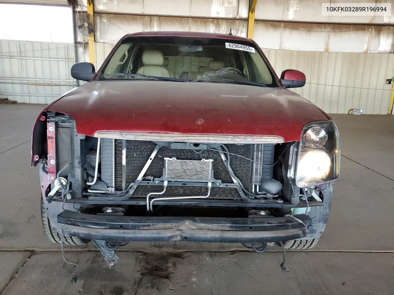 2009 GMC Yukon Denali VIN: 1GKFK03289R196994 Lot: 62904955