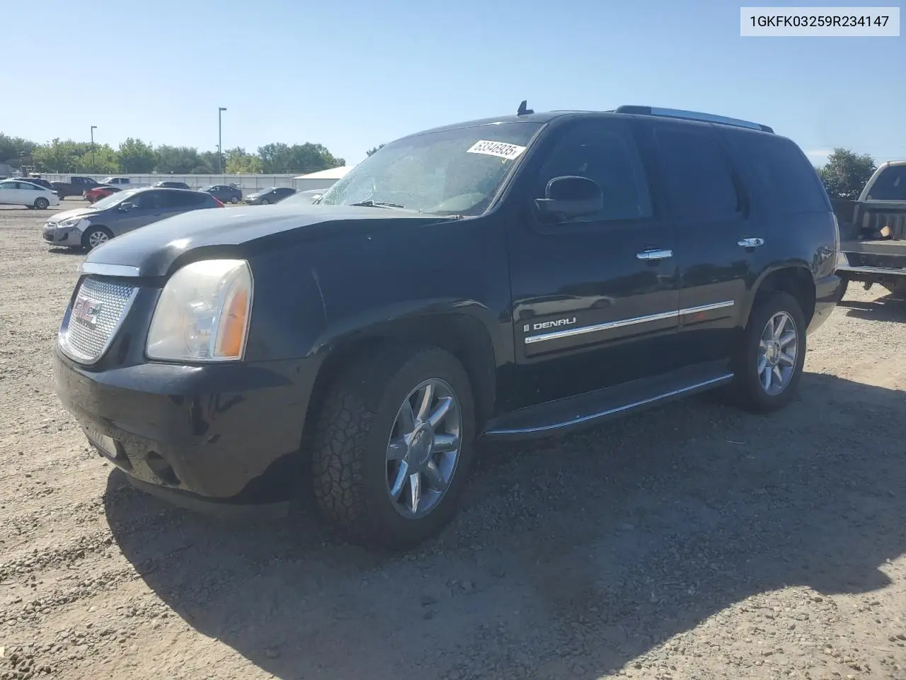 2009 GMC Yukon Denali VIN: 1GKFK03259R234147 Lot: 63346935