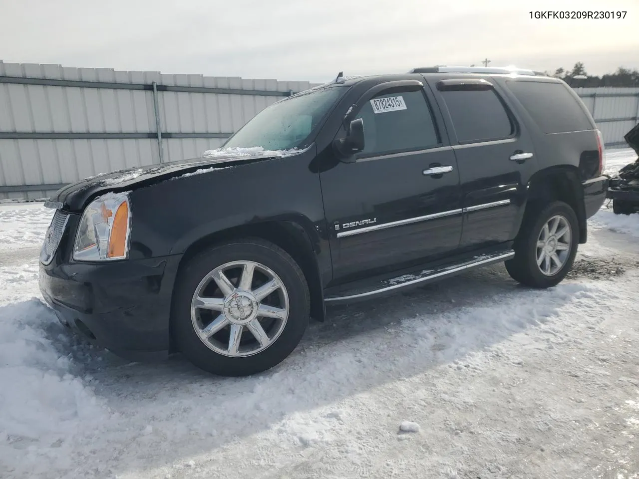 2009 GMC Yukon Denali VIN: 1GKFK03209R230197 Lot: 87824315