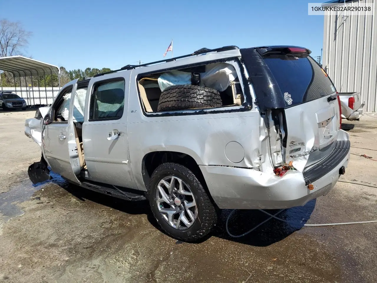 2010 GMC Yukon Xl K1500 Slt VIN: 1GKUKKE32AR290138 Lot: 48740515