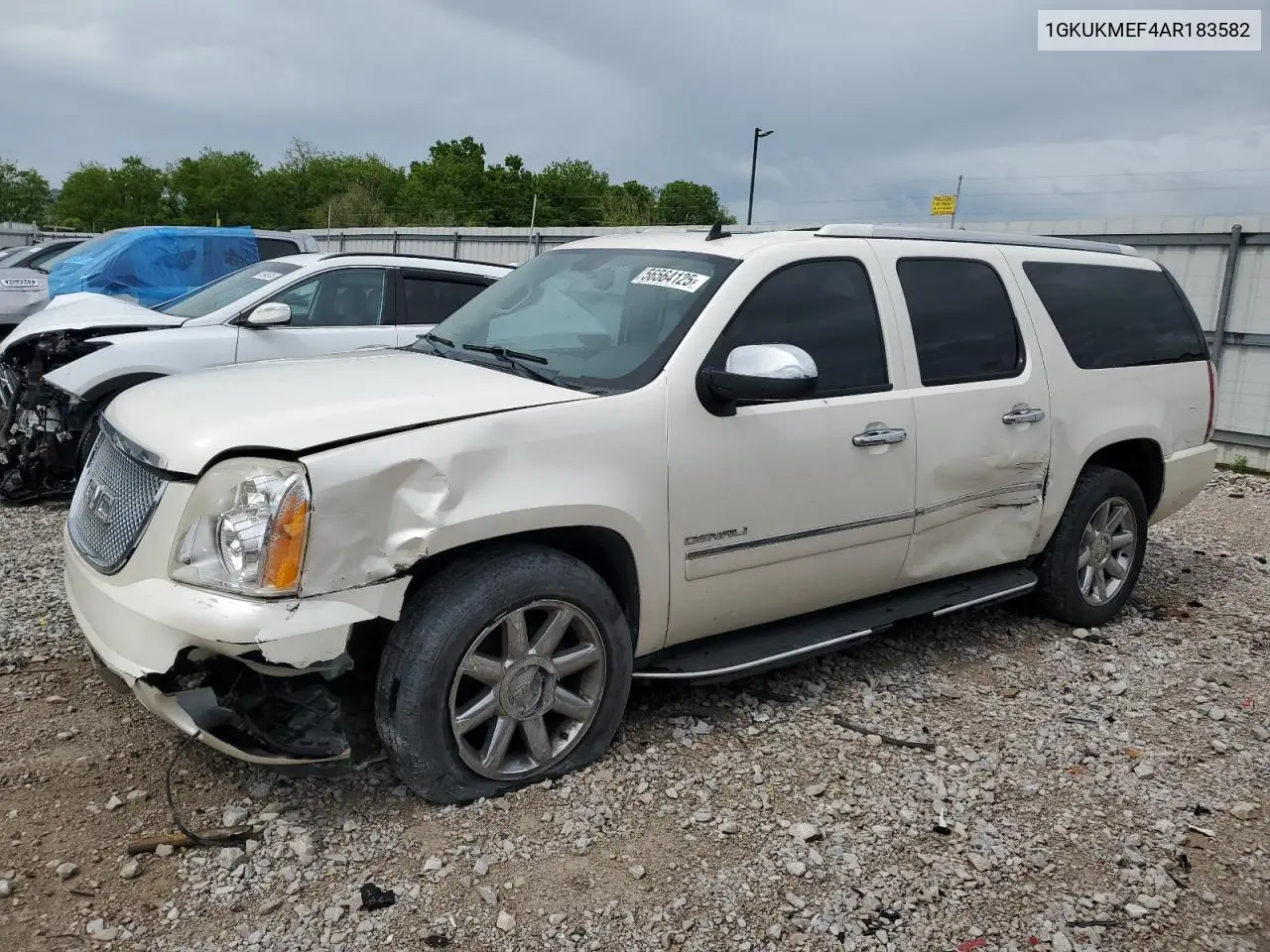 2010 GMC Yukon Xl Denali VIN: 1GKUKMEF4AR183582 Lot: 56564125