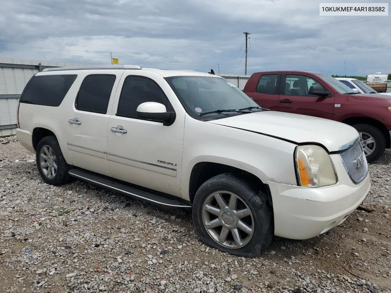 2010 GMC Yukon Xl Denali VIN: 1GKUKMEF4AR183582 Lot: 56564125