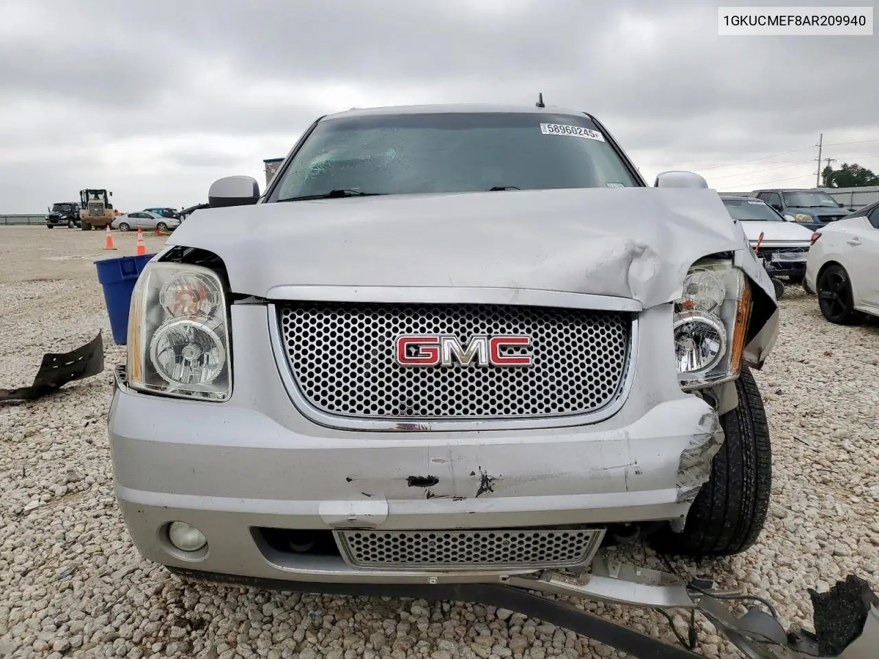 2010 GMC Yukon Xl Denali VIN: 1GKUCMEF8AR209940 Lot: 58960245