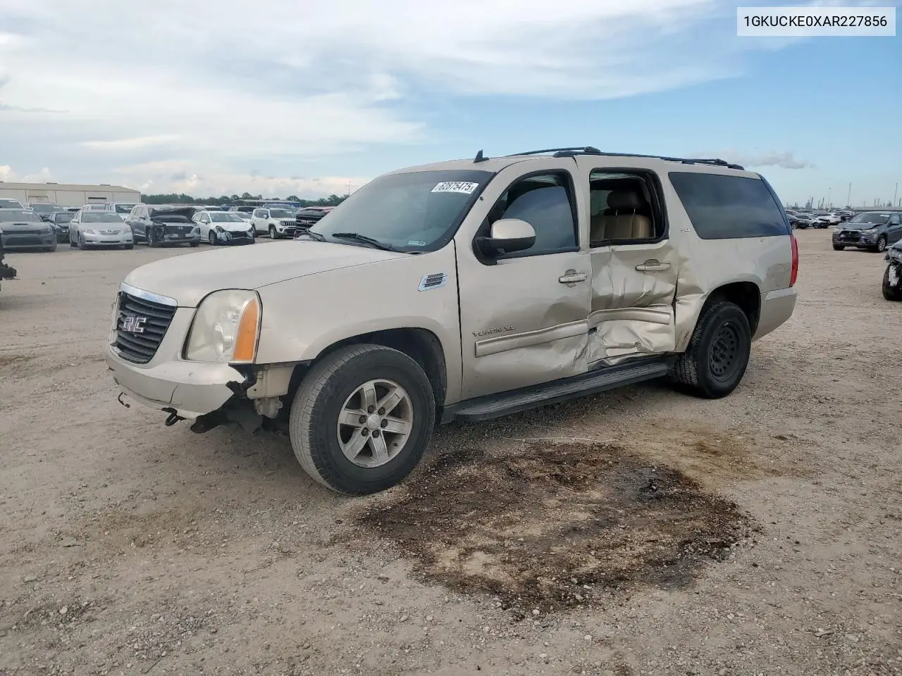 2010 GMC Yukon Xl C1500 Slt VIN: 1GKUCKE0XAR227856 Lot: 62875475