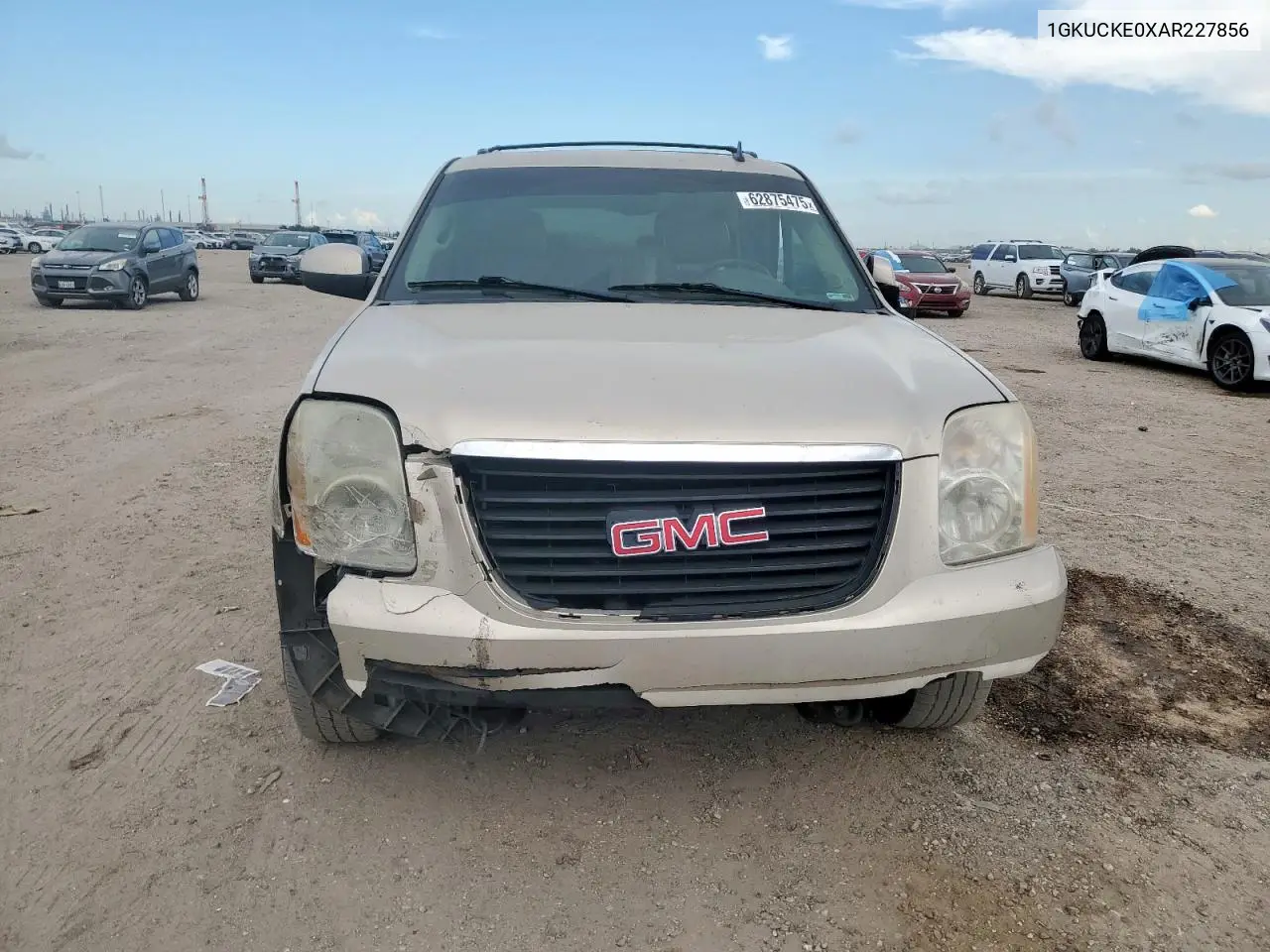 2010 GMC Yukon Xl C1500 Slt VIN: 1GKUCKE0XAR227856 Lot: 62875475