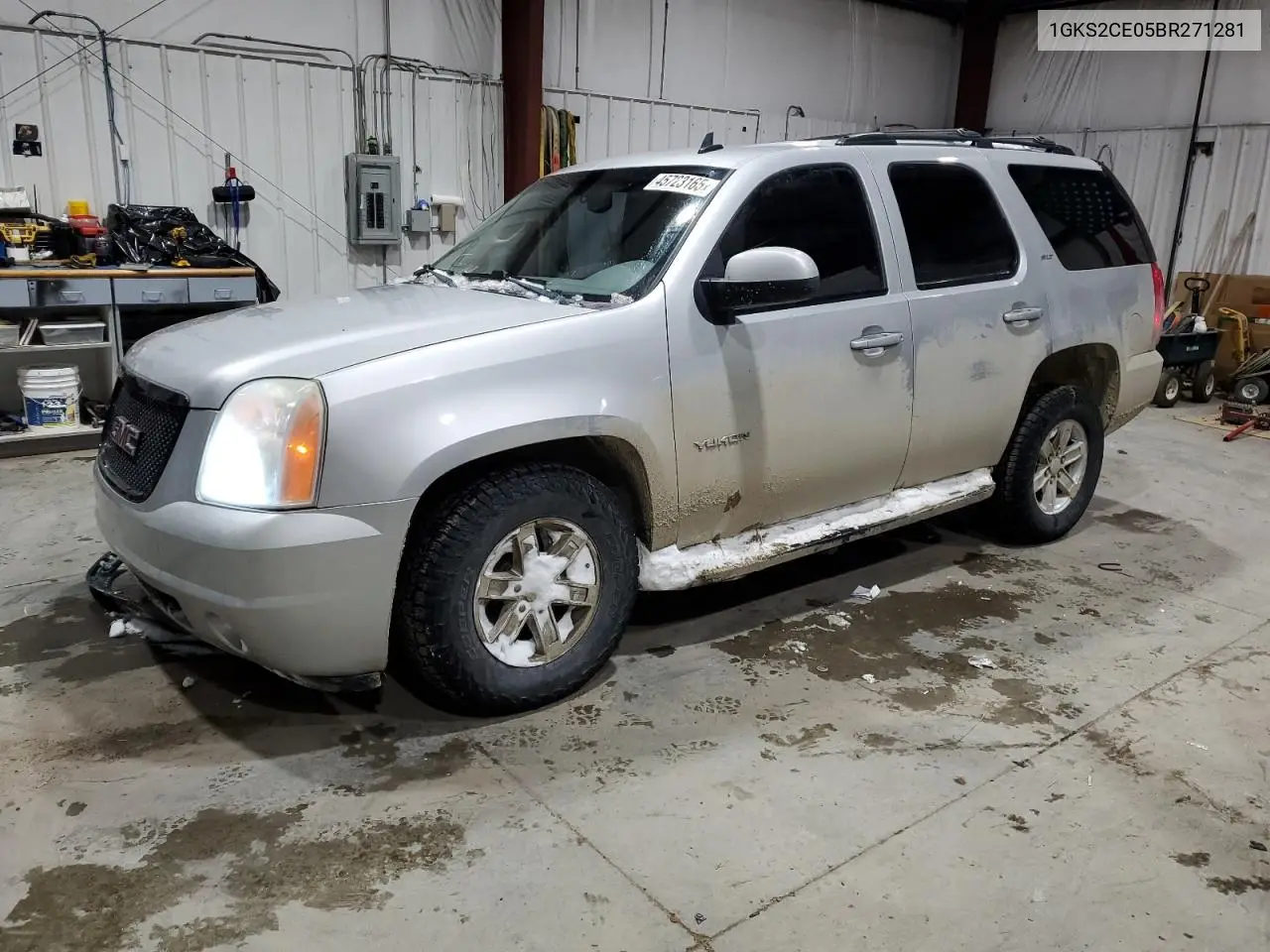 2011 GMC Yukon Slt VIN: 1GKS2CE05BR271281 Lot: 45723165