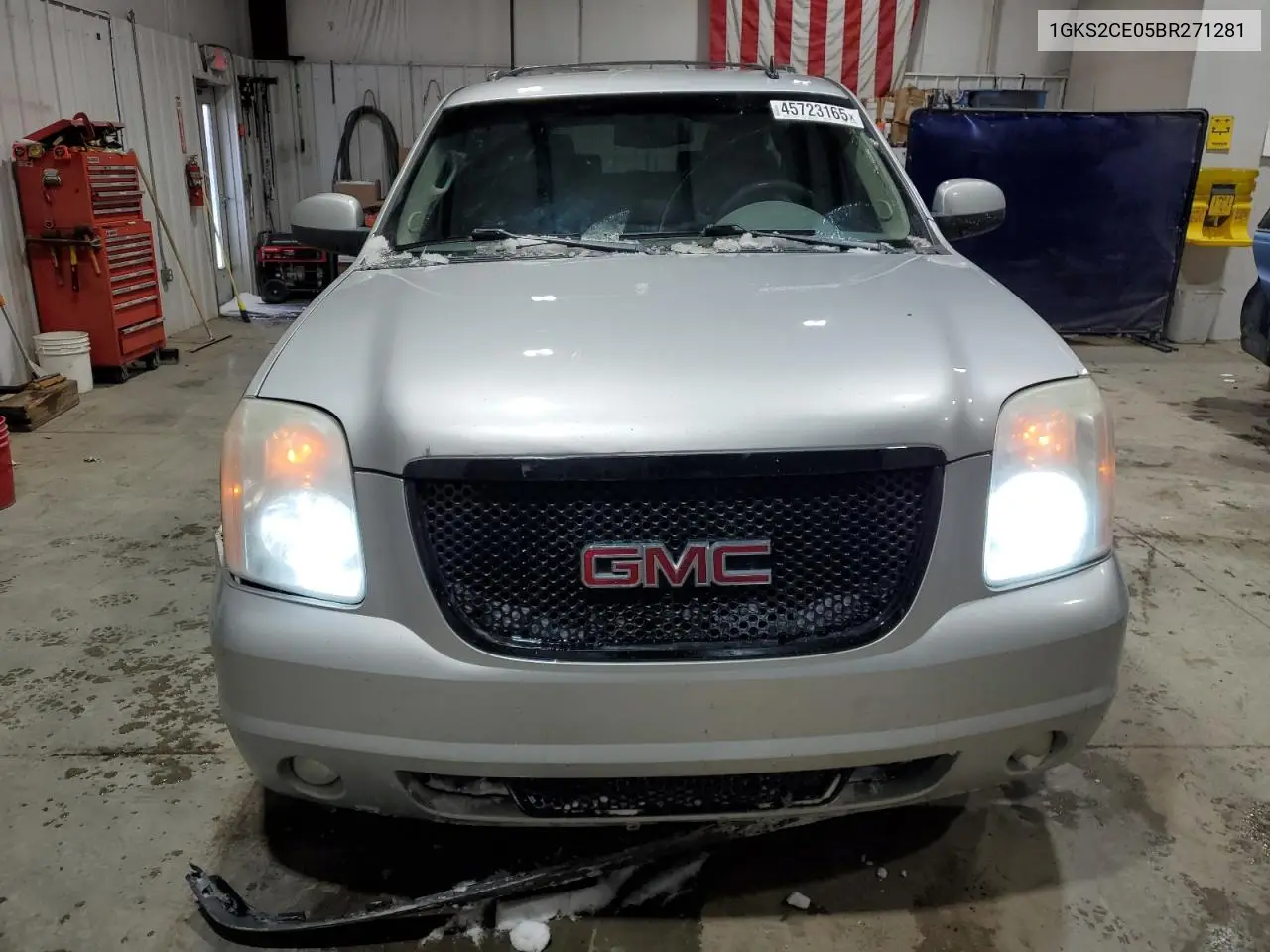 2011 GMC Yukon Slt VIN: 1GKS2CE05BR271281 Lot: 45723165