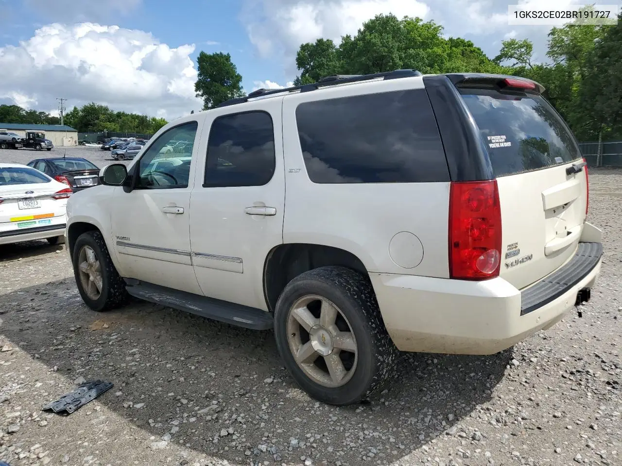 2011 GMC Yukon Slt VIN: 1GKS2CE02BR191727 Lot: 56117055