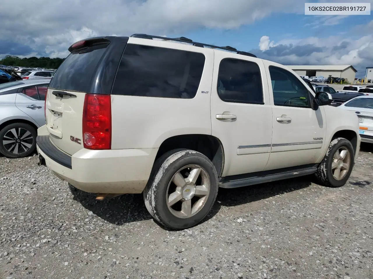 2011 GMC Yukon Slt VIN: 1GKS2CE02BR191727 Lot: 56117055
