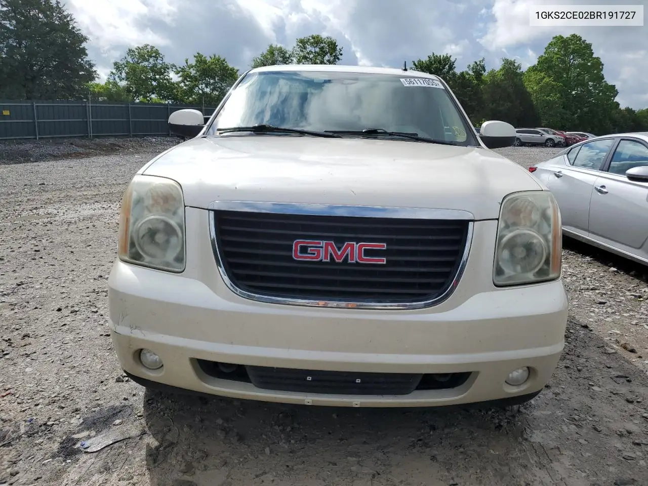 2011 GMC Yukon Slt VIN: 1GKS2CE02BR191727 Lot: 56117055