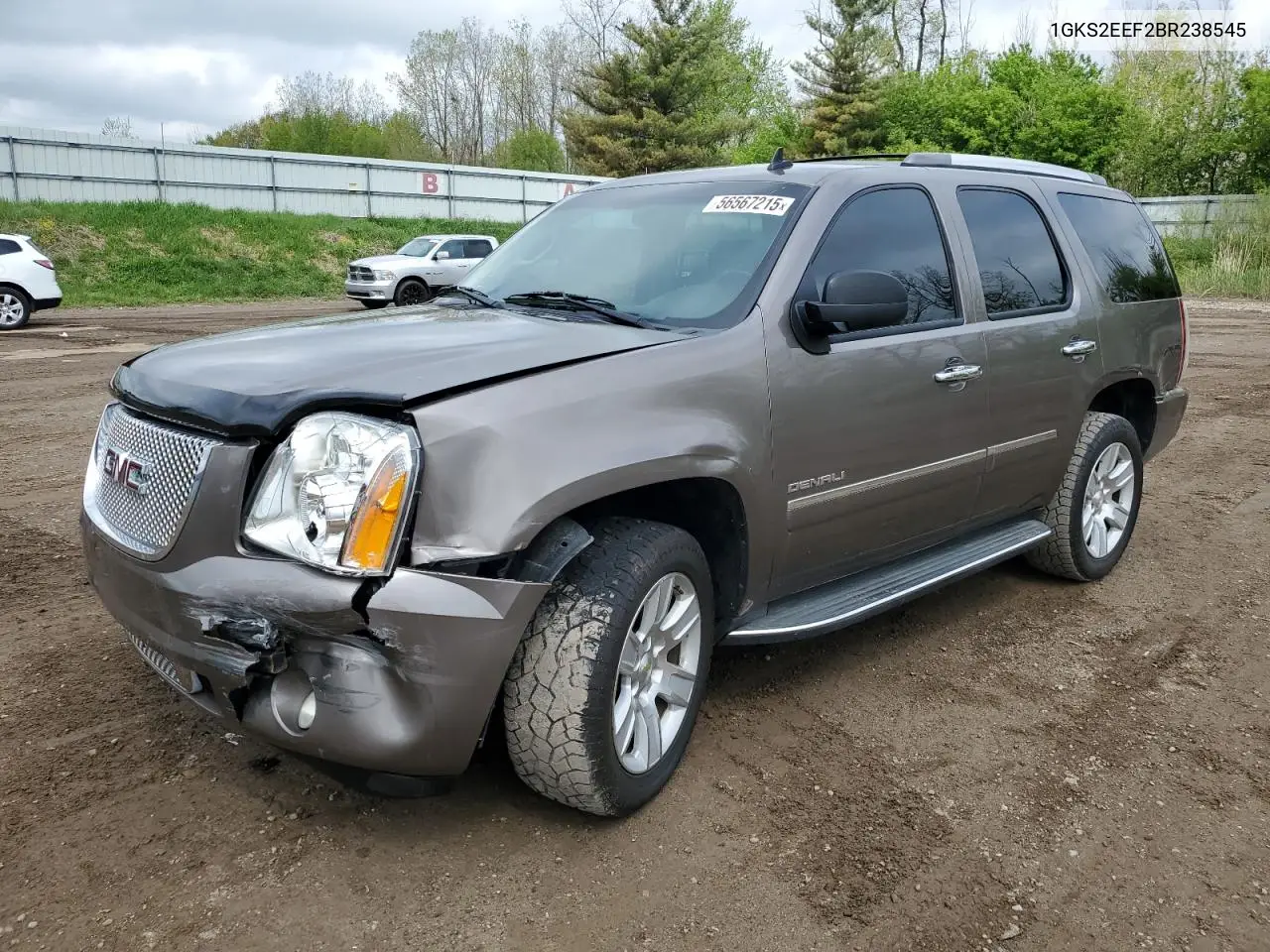 2011 GMC Yukon Denali VIN: 1GKS2EEF2BR238545 Lot: 56567215