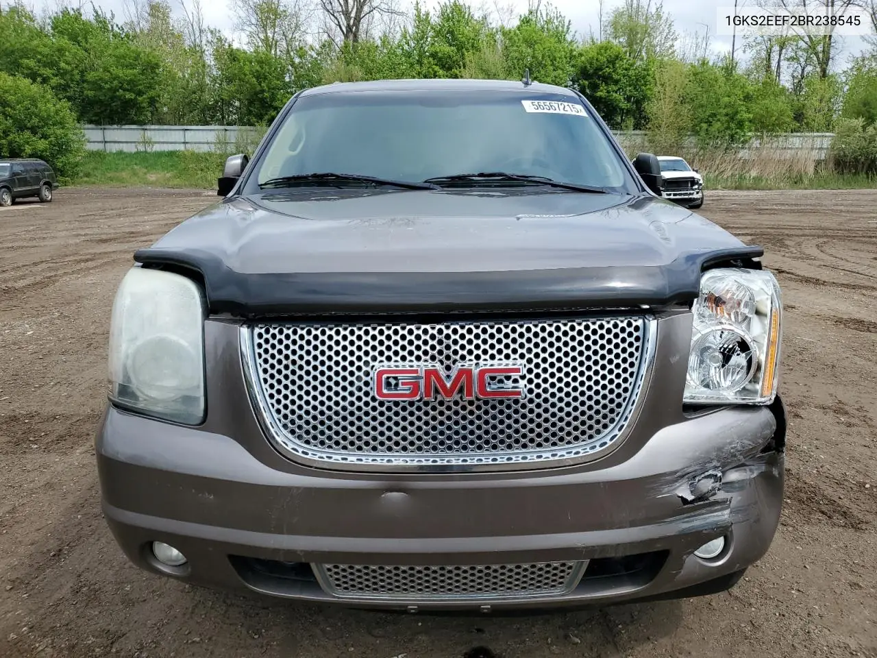 2011 GMC Yukon Denali VIN: 1GKS2EEF2BR238545 Lot: 56567215