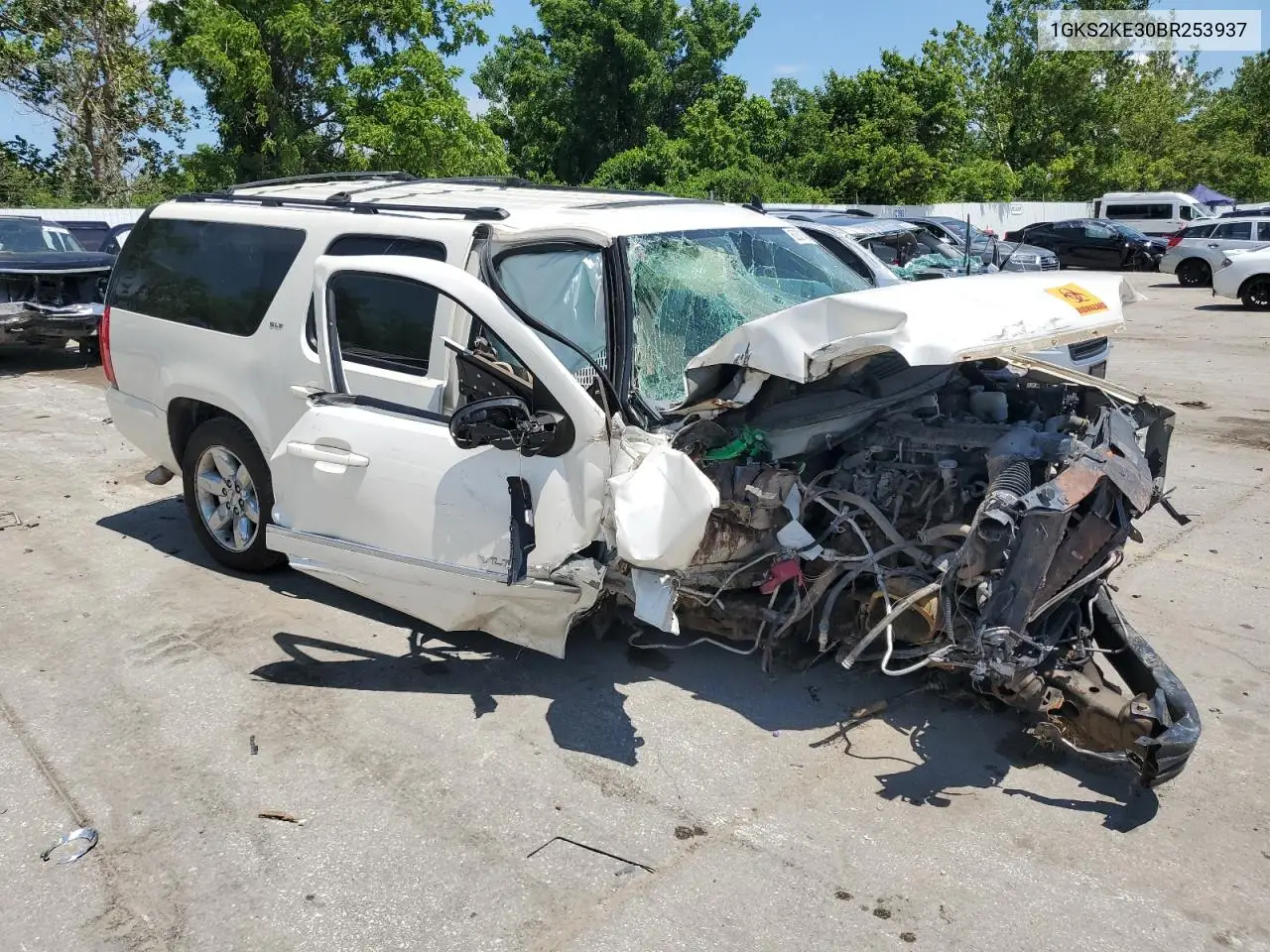 2011 GMC Yukon Xl K1500 Slt VIN: 1GKS2KE30BR253937 Lot: 62301435
