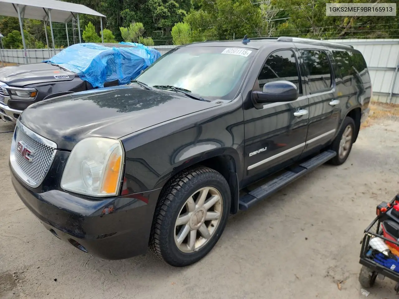 2011 GMC Yukon Xl Denali VIN: 1GKS2MEF9BR165913 Lot: 62501115