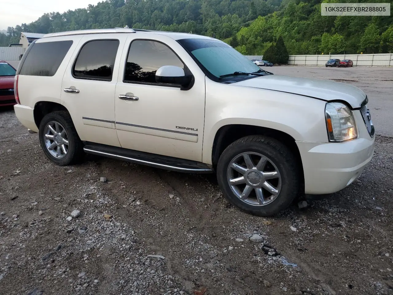 2011 GMC Yukon Denali VIN: 1GKS2EEFXBR288805 Lot: 62554945
