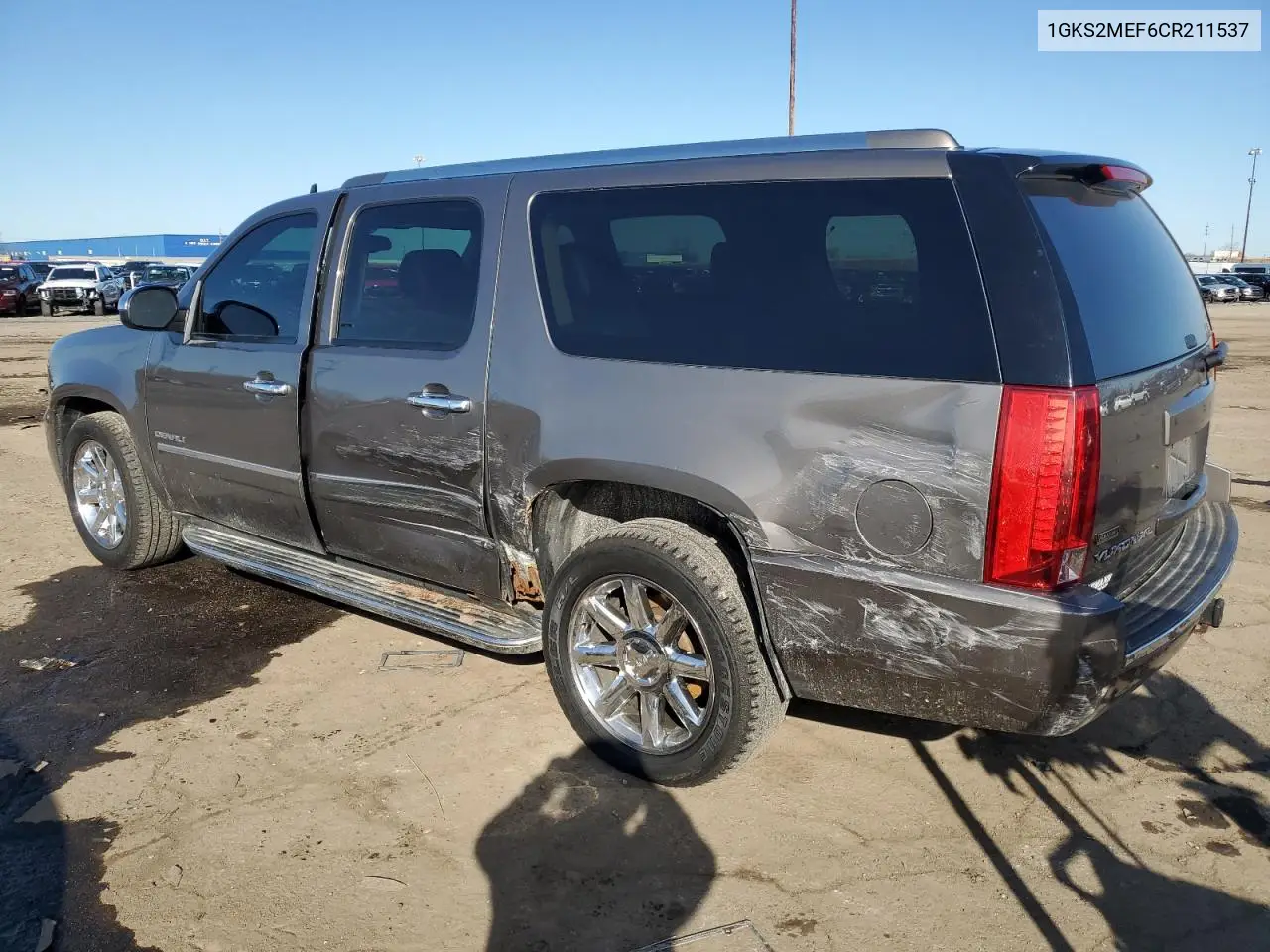 2012 GMC Yukon Xl Denali VIN: 1GKS2MEF6CR211537 Lot: 51685815