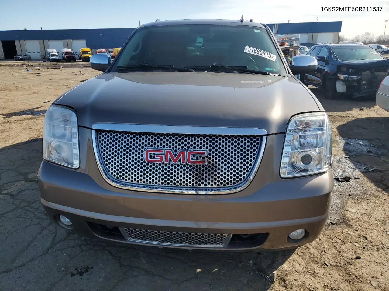 2012 GMC Yukon Xl Denali VIN: 1GKS2MEF6CR211537 Lot: 51685815