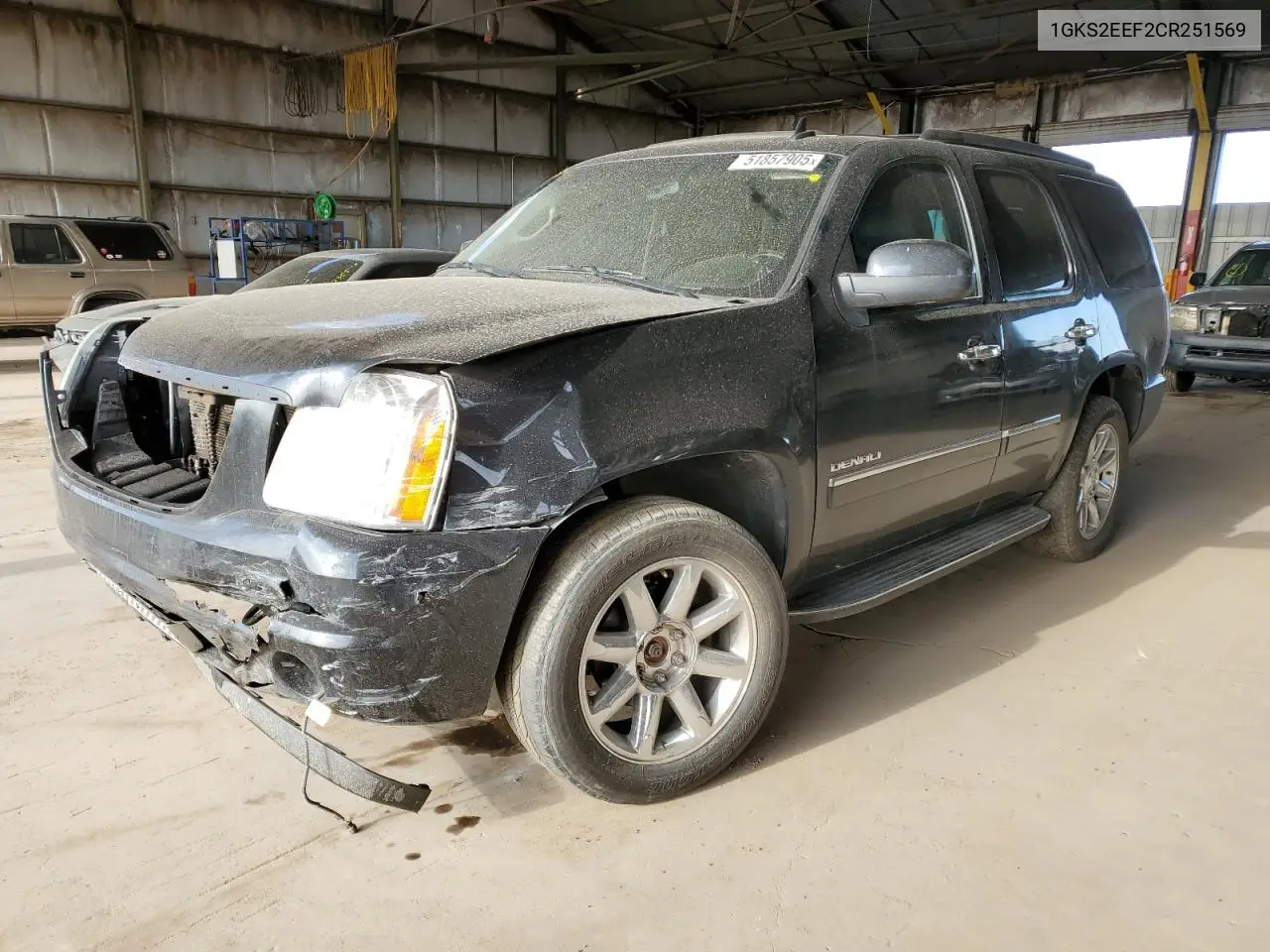 2012 GMC Yukon Denali VIN: 1GKS2EEF2CR251569 Lot: 51857905