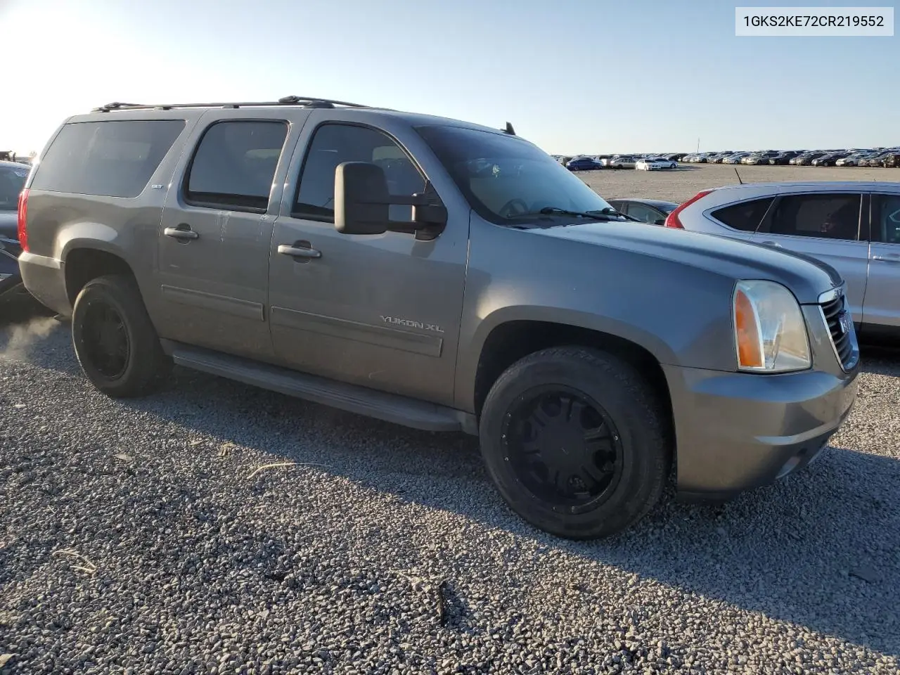 2012 GMC Yukon Xl K1500 Slt VIN: 1GKS2KE72CR219552 Lot: 52360425