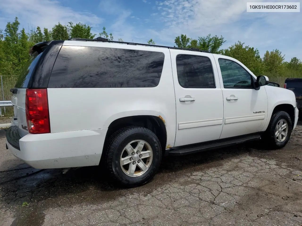 2012 GMC Yukon Xl C1500 Sle VIN: 1GKS1HE00CR173602 Lot: 56433135