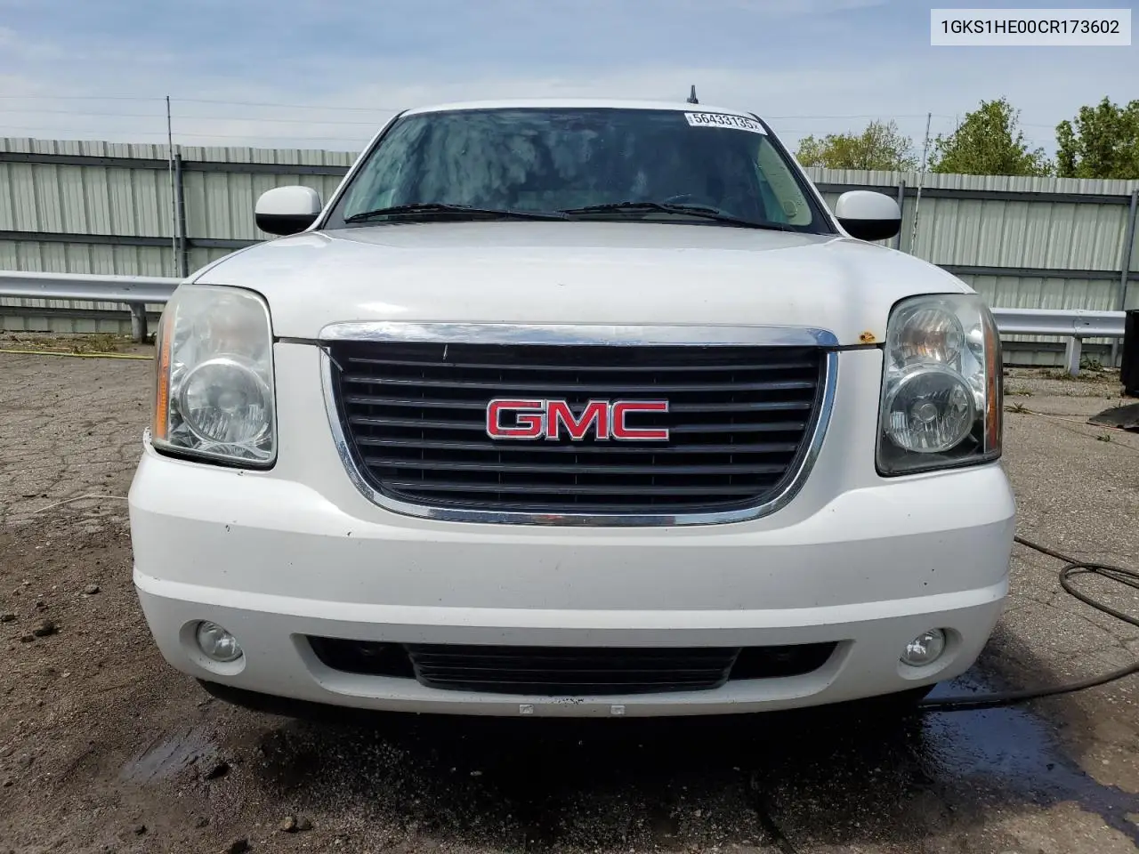 2012 GMC Yukon Xl C1500 Sle VIN: 1GKS1HE00CR173602 Lot: 56433135