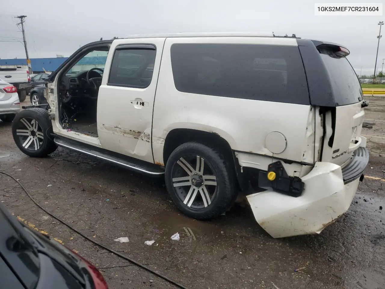 2012 GMC Yukon Xl Denali VIN: 1GKS2MEF7CR231604 Lot: 56971735