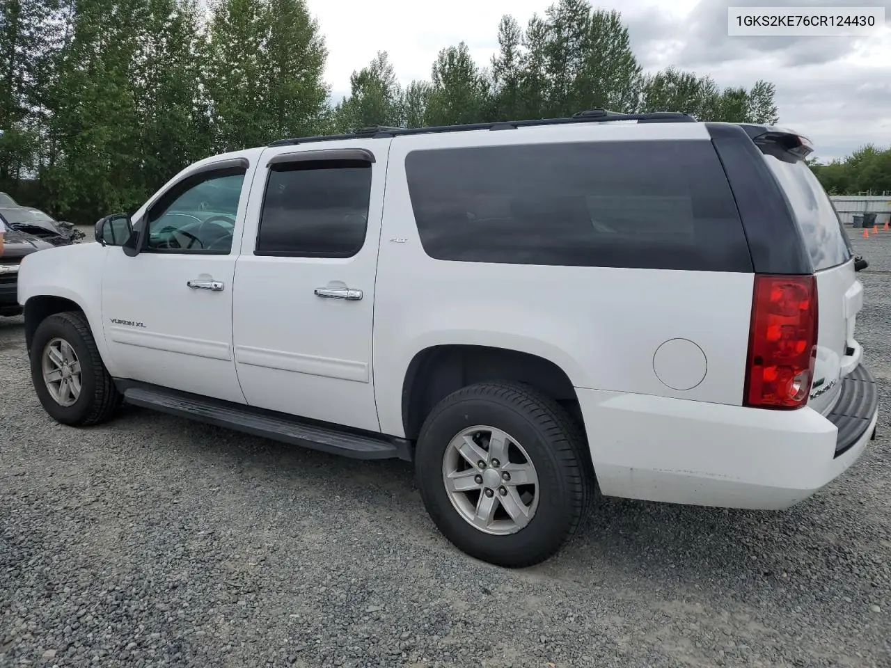 2012 GMC Yukon Xl K1500 Slt VIN: 1GKS2KE76CR124430 Lot: 62703075