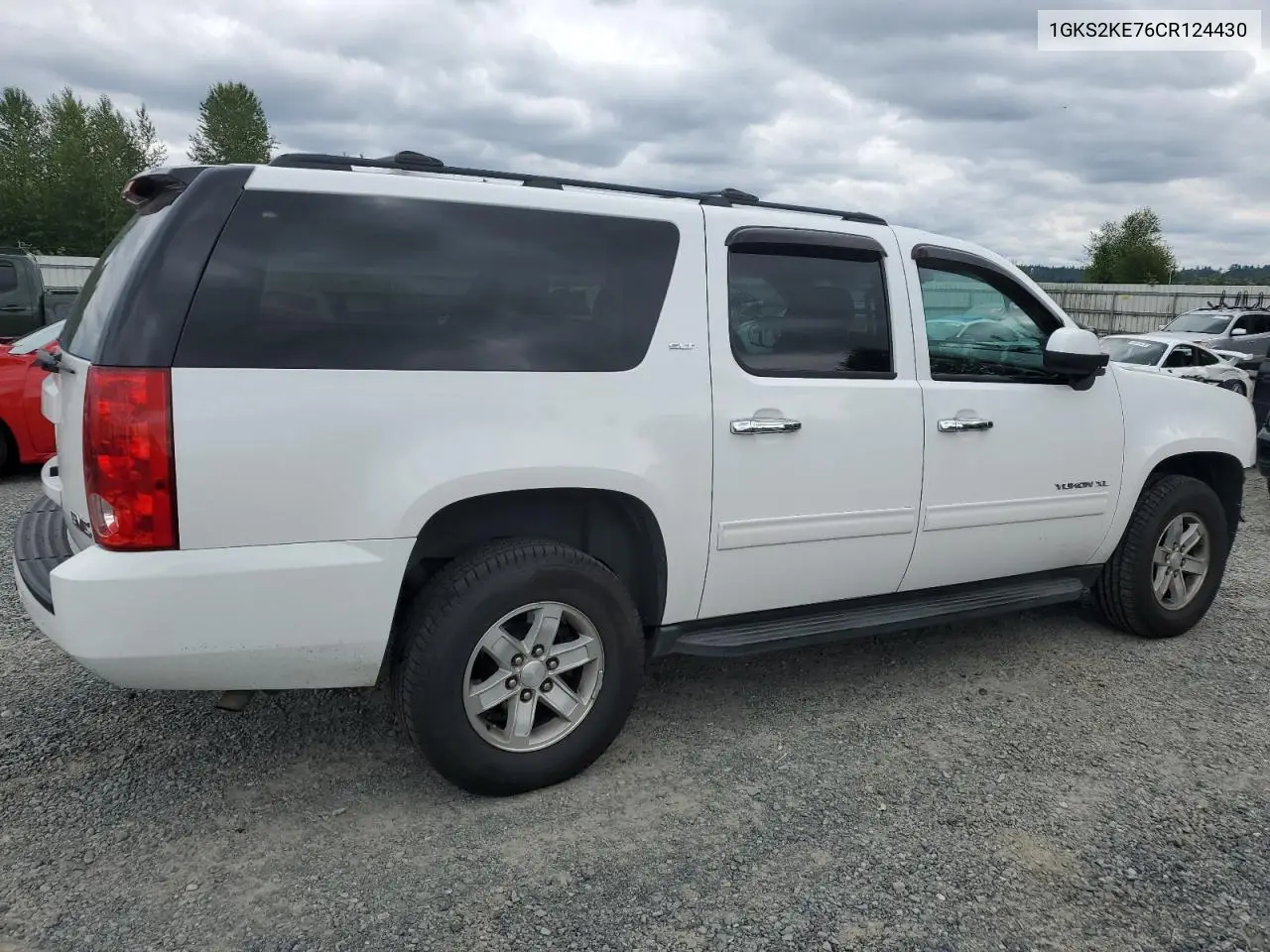 2012 GMC Yukon Xl K1500 Slt VIN: 1GKS2KE76CR124430 Lot: 62703075