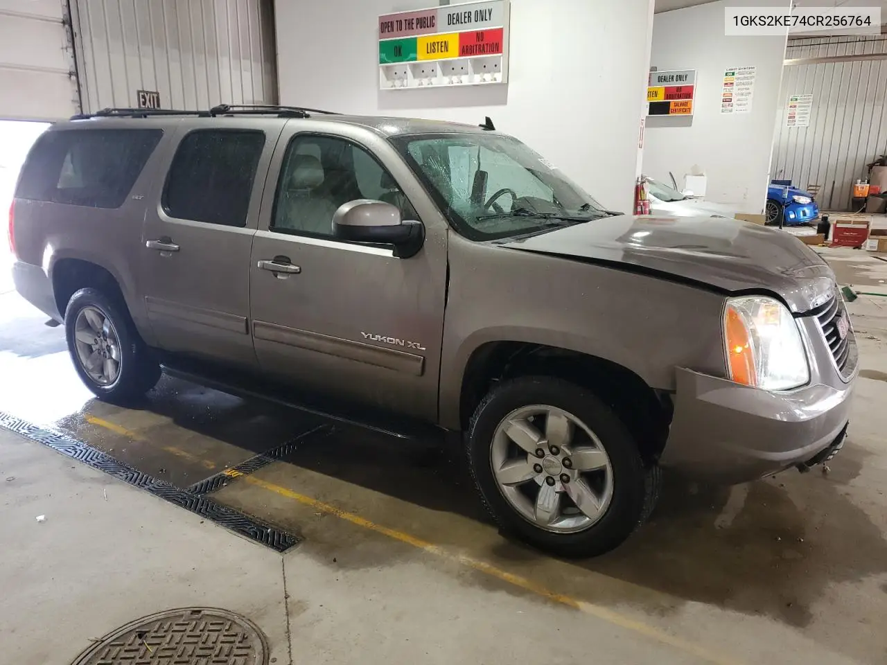 2012 GMC Yukon Xl K1500 Slt VIN: 1GKS2KE74CR256764 Lot: 63197125
