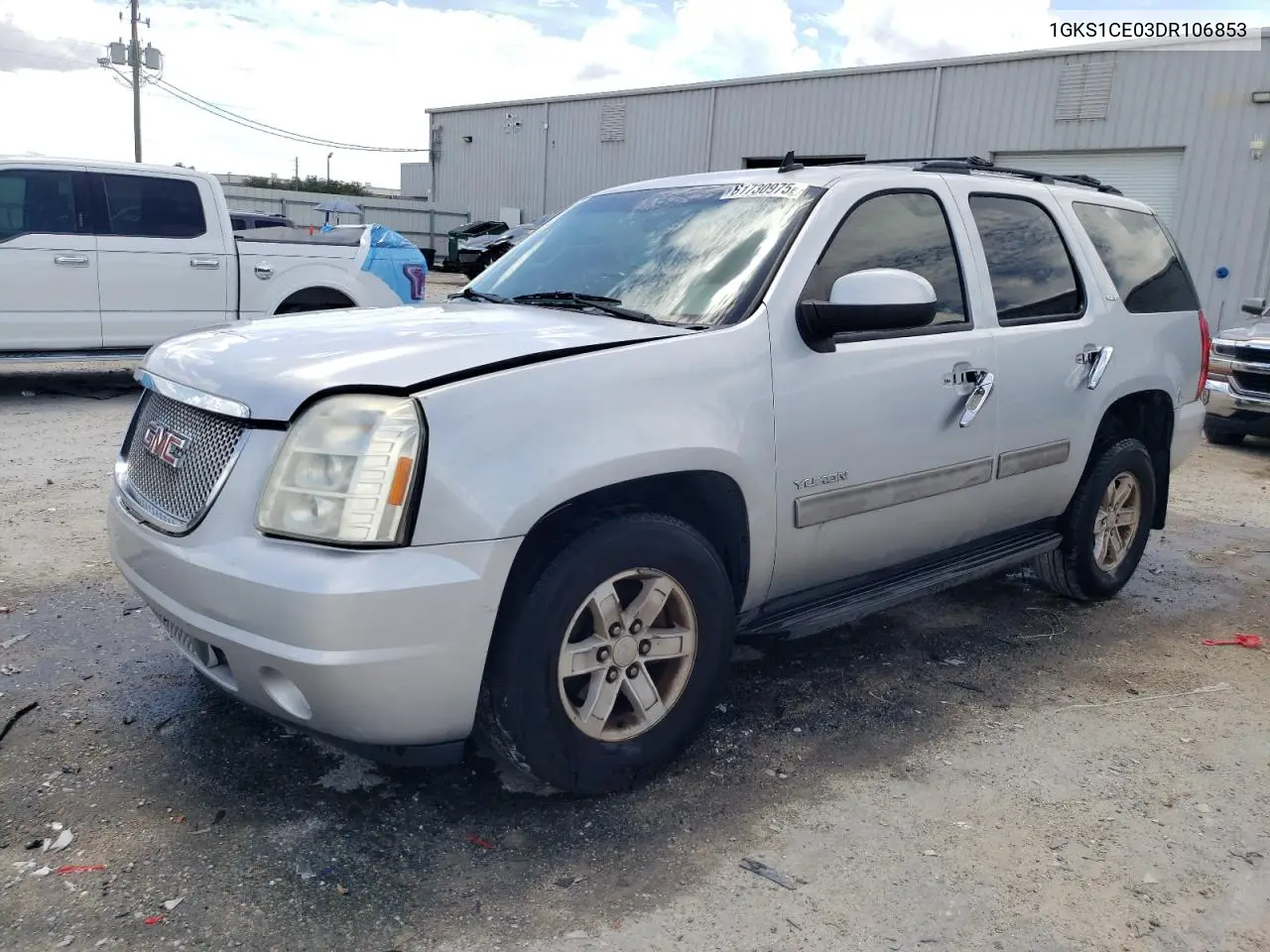 2013 GMC Yukon Slt VIN: 1GKS1CE03DR106853 Lot: 61730975