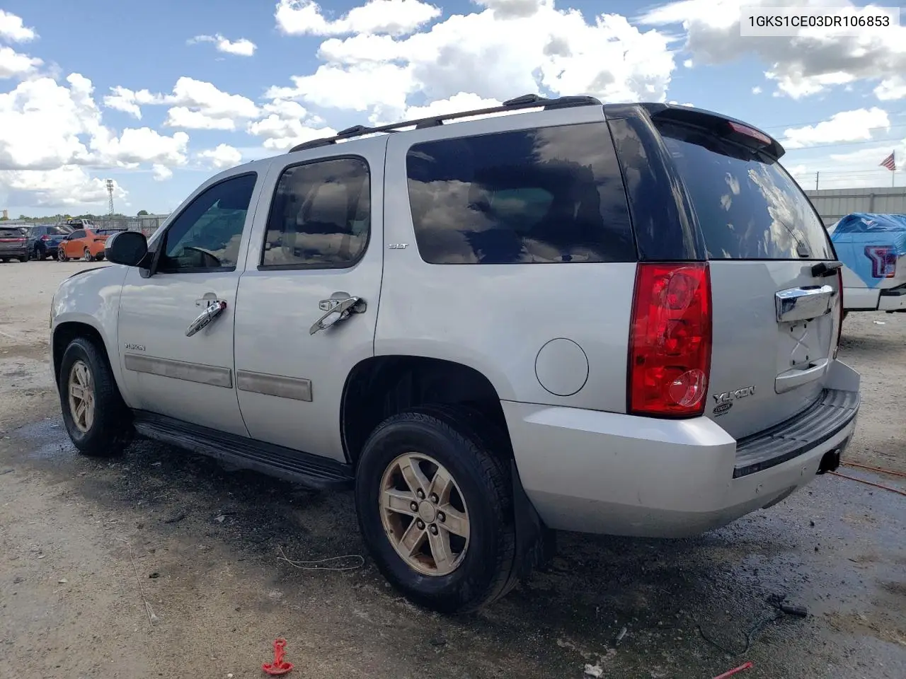 2013 GMC Yukon Slt VIN: 1GKS1CE03DR106853 Lot: 61730975