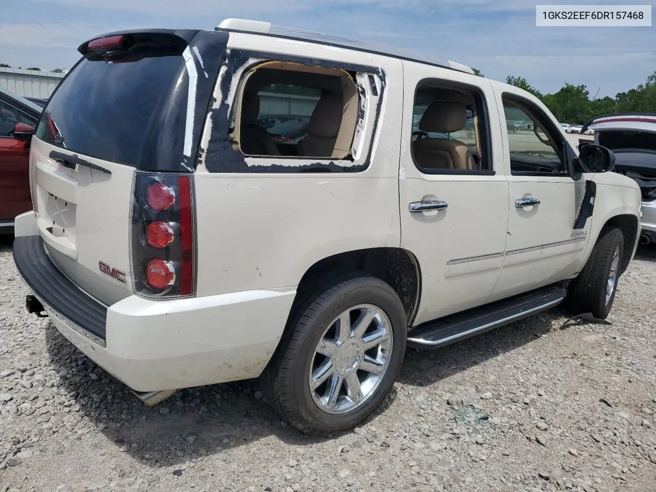 2013 GMC Yukon Denali VIN: 1GKS2EEF6DR157468 Lot: 62835545