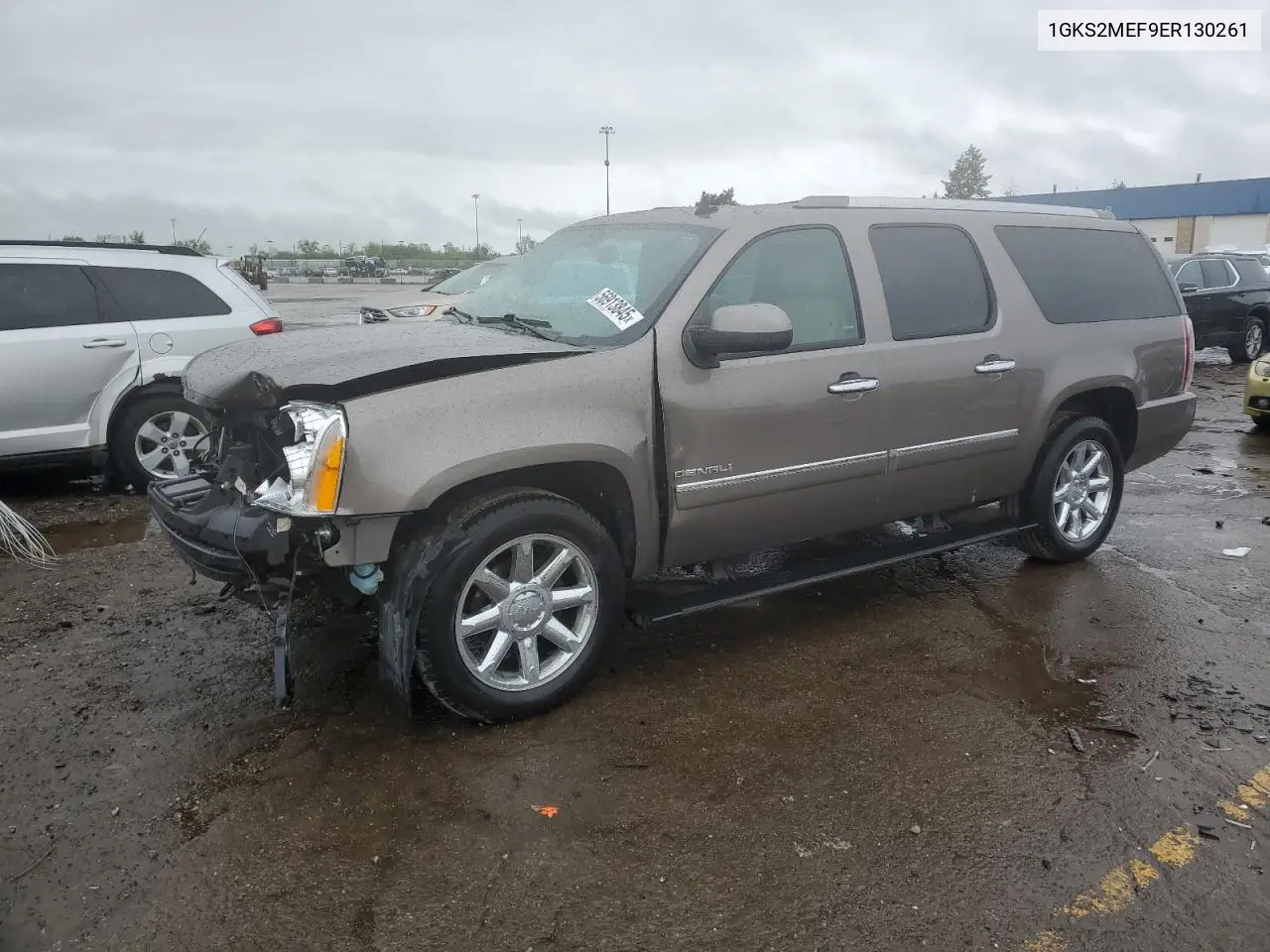 2014 GMC Yukon Xl Denali VIN: 1GKS2MEF9ER130261 Lot: 56913845