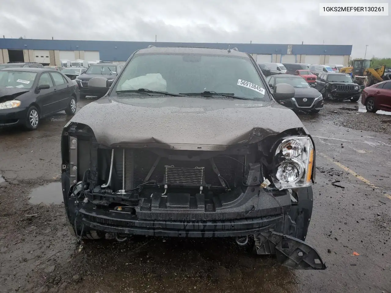 2014 GMC Yukon Xl Denali VIN: 1GKS2MEF9ER130261 Lot: 56913845