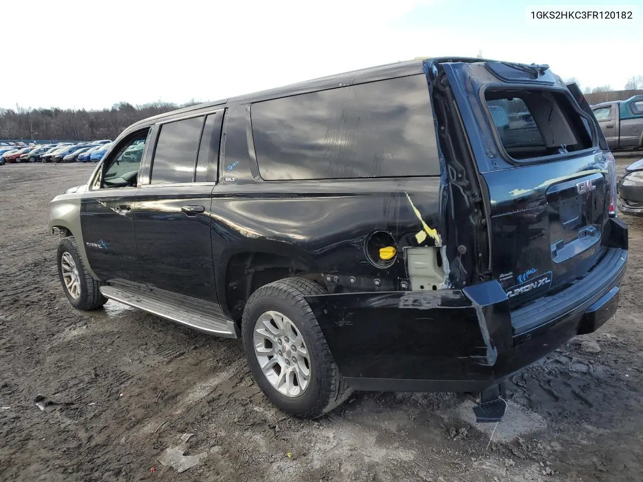 2015 GMC Yukon Xl K1500 Slt VIN: 1GKS2HKC3FR120182 Lot: 47971955