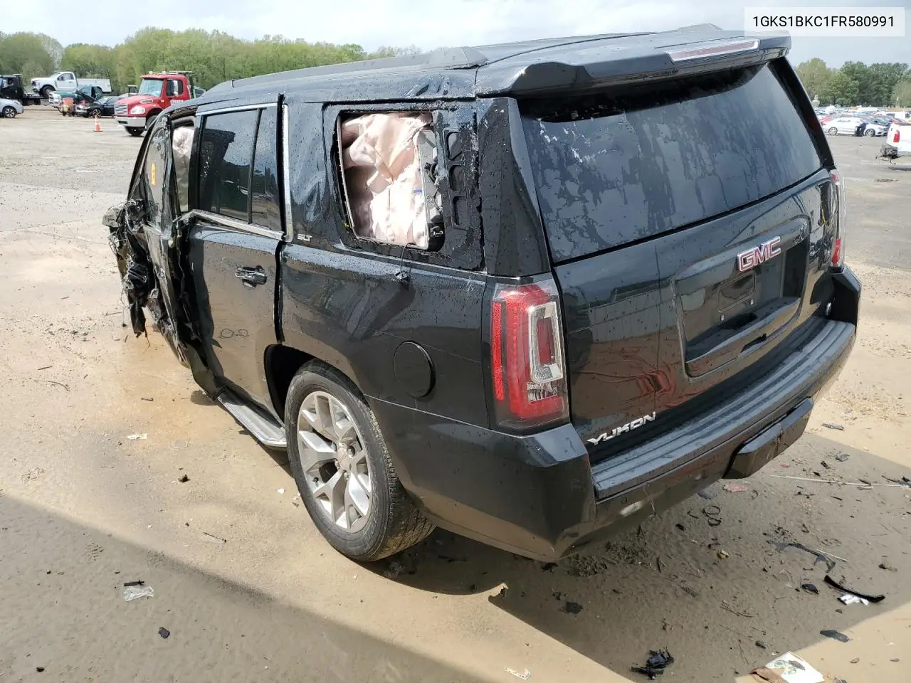 2015 GMC Yukon Slt VIN: 1GKS1BKC1FR580991 Lot: 51705985