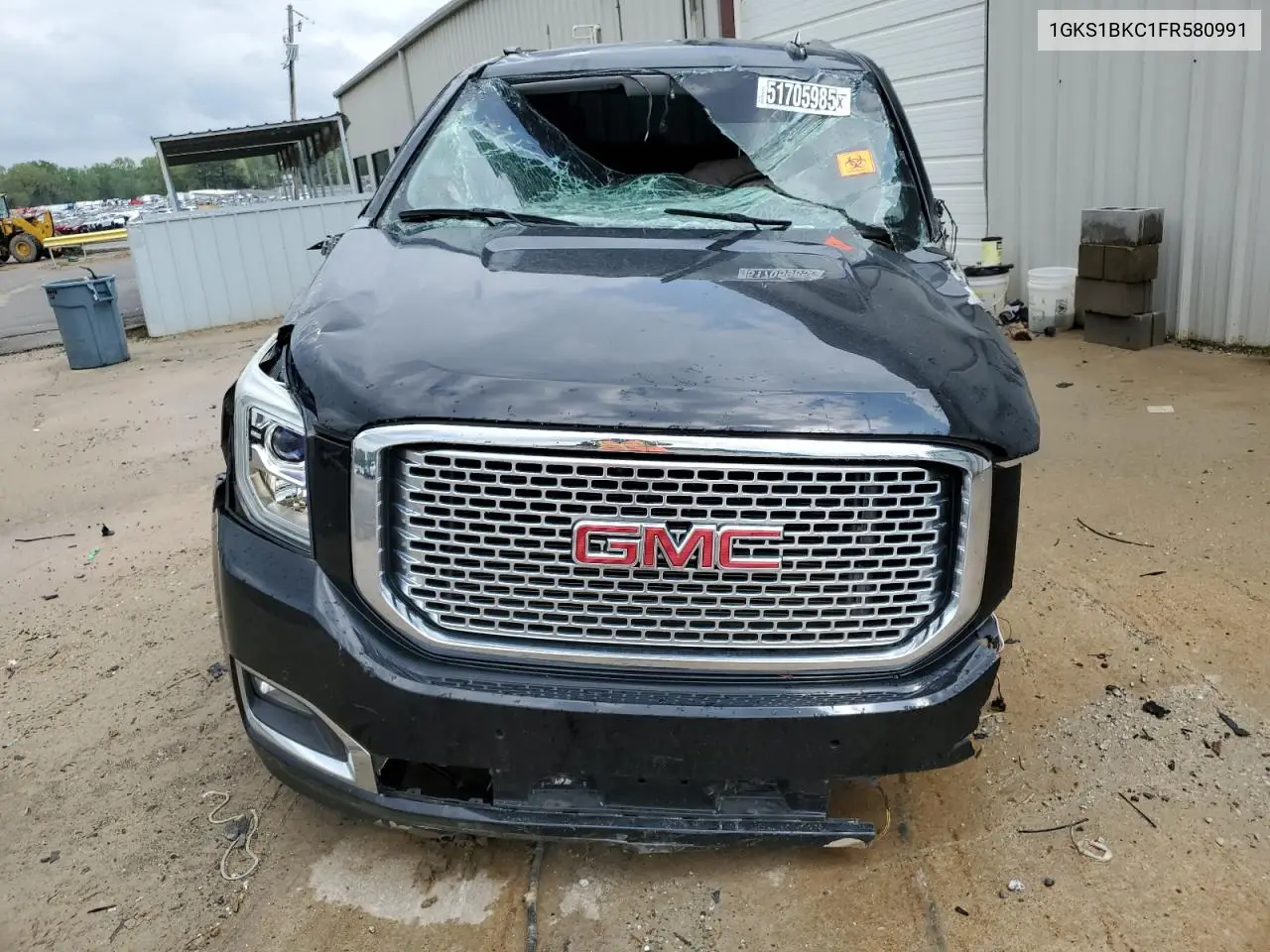 2015 GMC Yukon Slt VIN: 1GKS1BKC1FR580991 Lot: 51705985