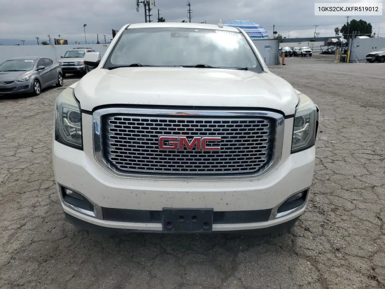 2015 GMC Yukon Denali VIN: 1GKS2CKJXFR519012 Lot: 53717125