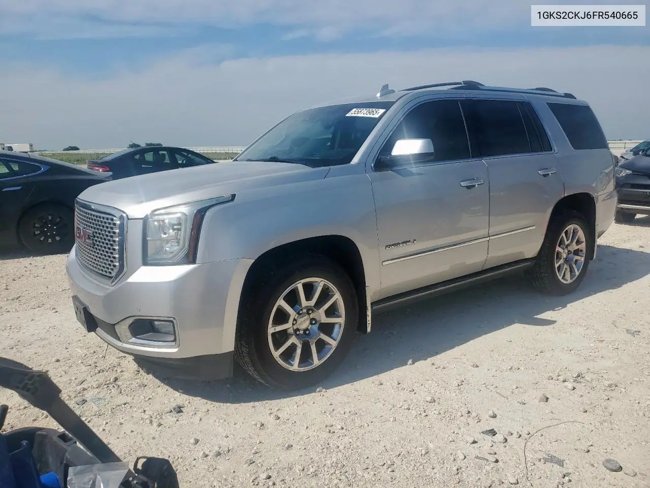 2015 GMC Yukon Denali VIN: 1GKS2CKJ6FR540665 Lot: 55873965