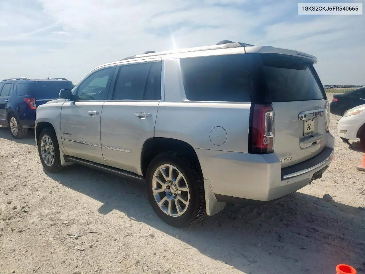 2015 GMC Yukon Denali VIN: 1GKS2CKJ6FR540665 Lot: 55873965