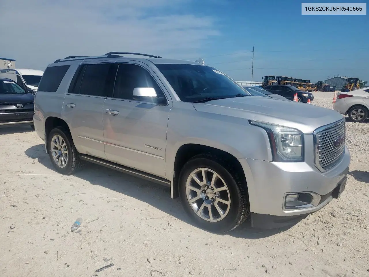 2015 GMC Yukon Denali VIN: 1GKS2CKJ6FR540665 Lot: 55873965