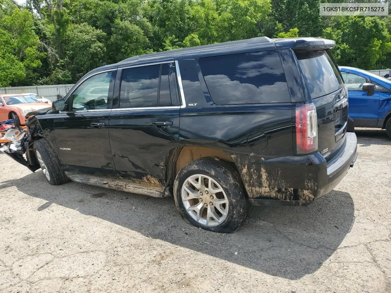 2015 GMC Yukon Slt VIN: 1GKS1BKC5FR715275 Lot: 56043905