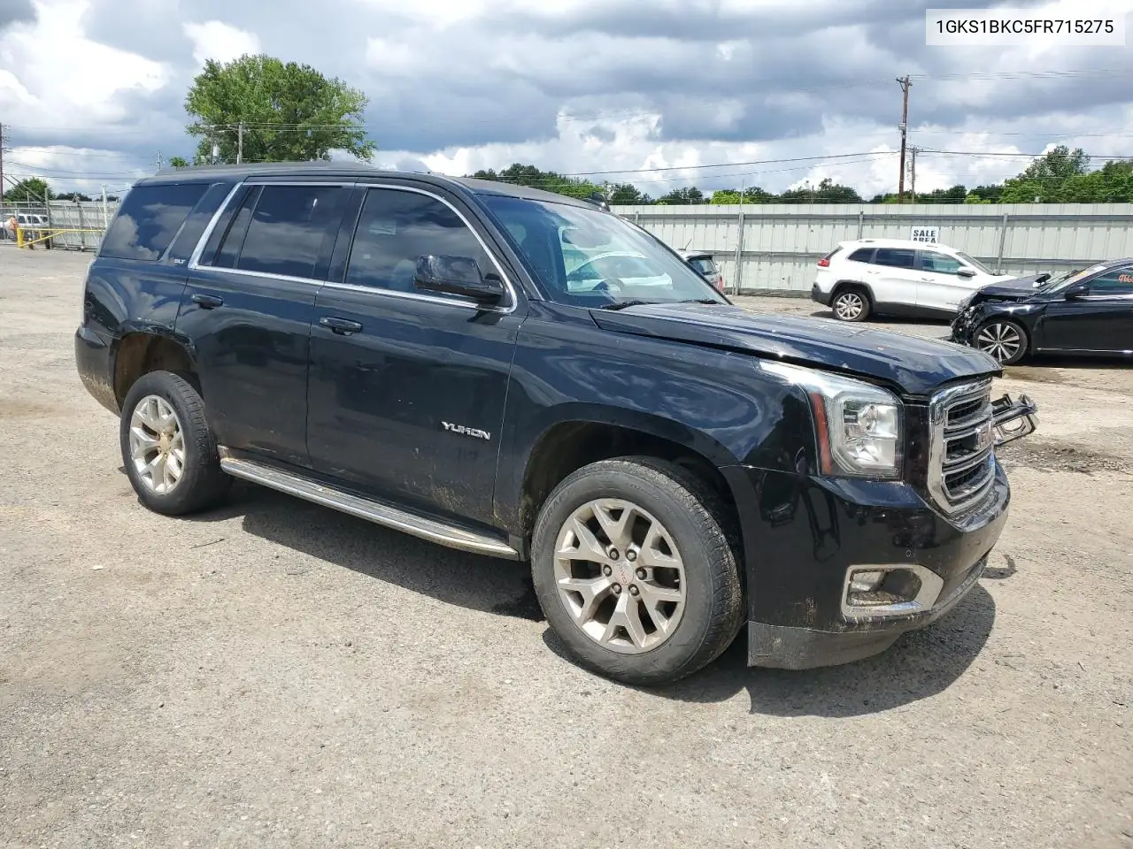 2015 GMC Yukon Slt VIN: 1GKS1BKC5FR715275 Lot: 56043905