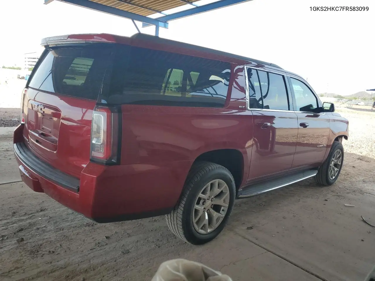 2015 GMC Yukon Xl K1500 Slt VIN: 1GKS2HKC7FR583099 Lot: 56466035