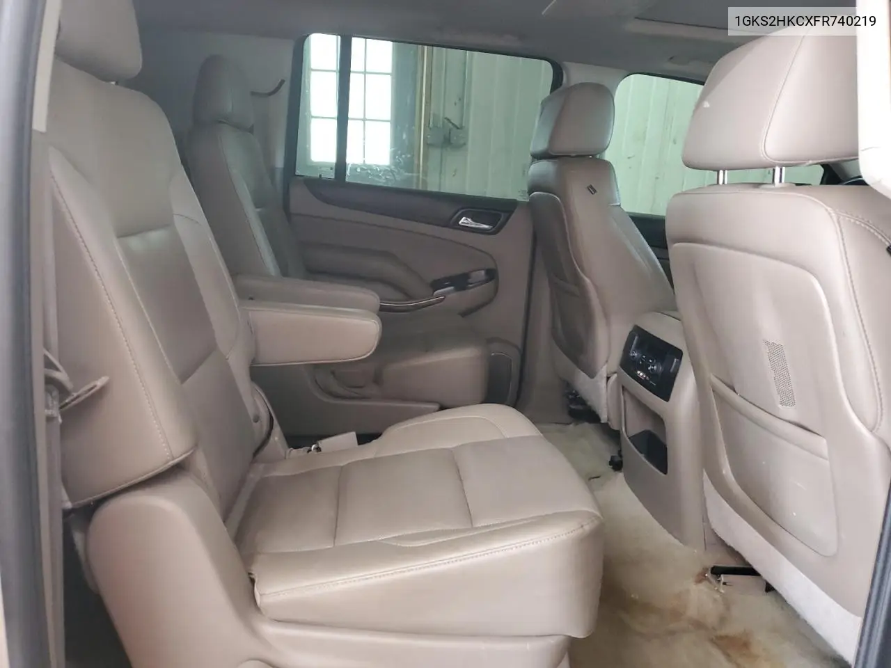 2015 GMC Yukon Xl K1500 Slt VIN: 1GKS2HKCXFR740219 Lot: 56506765