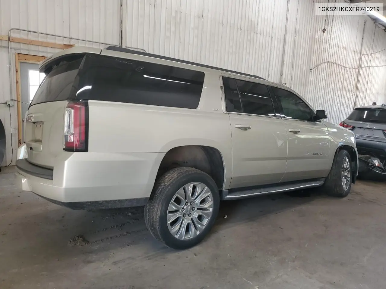 2015 GMC Yukon Xl K1500 Slt VIN: 1GKS2HKCXFR740219 Lot: 56506765