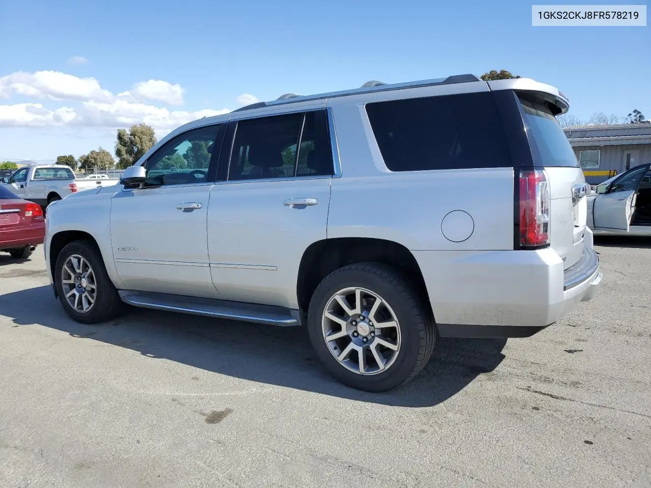 2015 GMC Yukon Denali VIN: 1GKS2CKJ8FR578219 Lot: 56685835