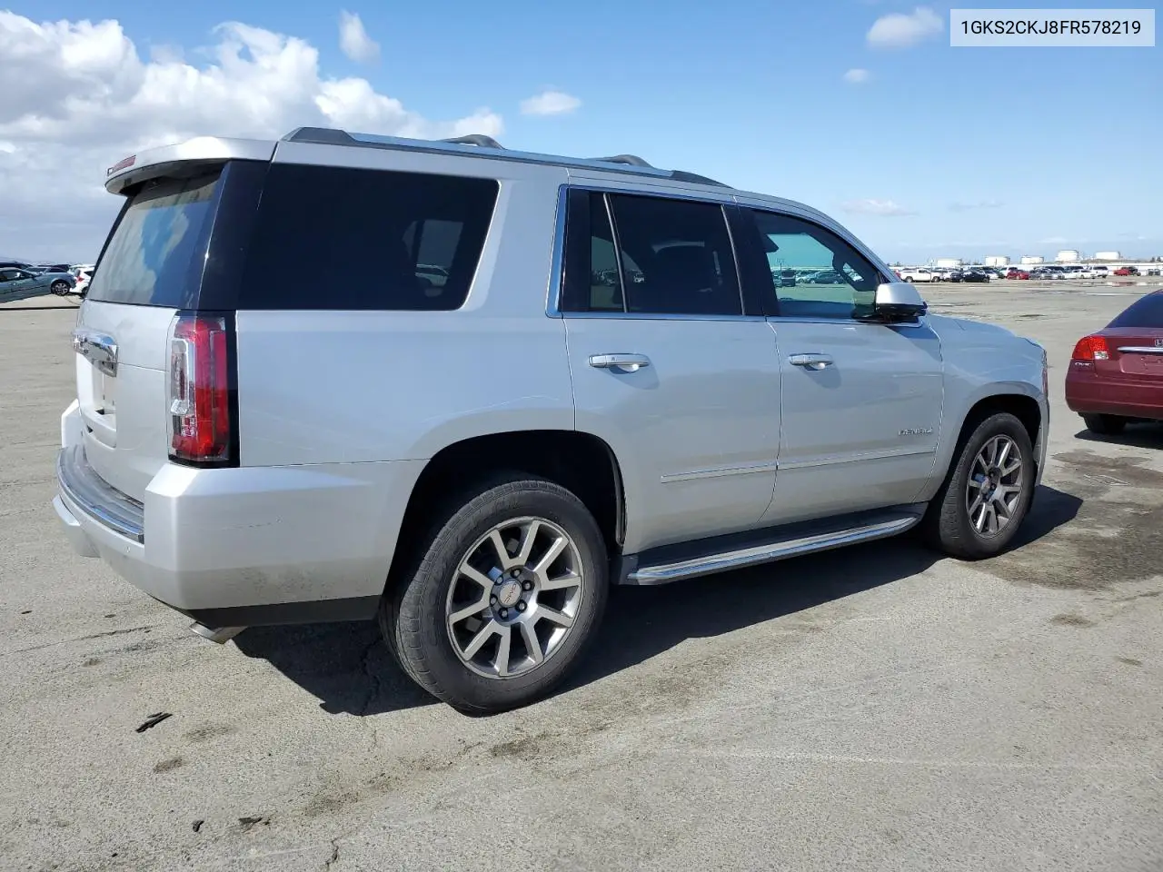 2015 GMC Yukon Denali VIN: 1GKS2CKJ8FR578219 Lot: 56685835
