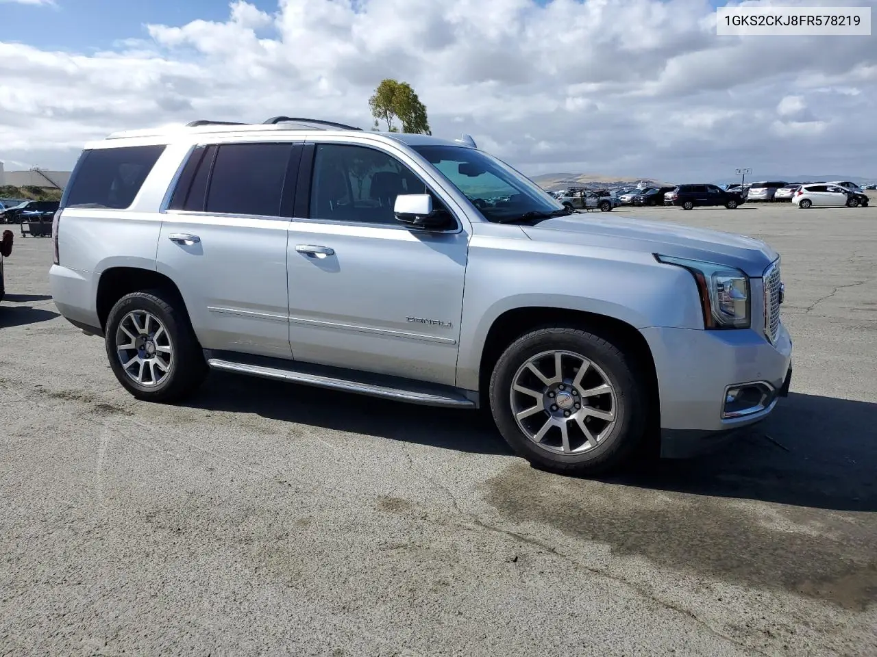 2015 GMC Yukon Denali VIN: 1GKS2CKJ8FR578219 Lot: 56685835