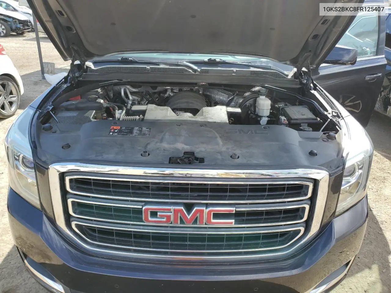 2015 GMC Yukon Slt VIN: 1GKS2BKC8FR125407 Lot: 56728995
